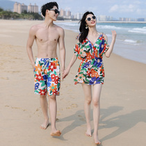 Water Park sunscreen couple swimsuit women 2021 new couples Beach beach beach honeymoon tour swimsuit men