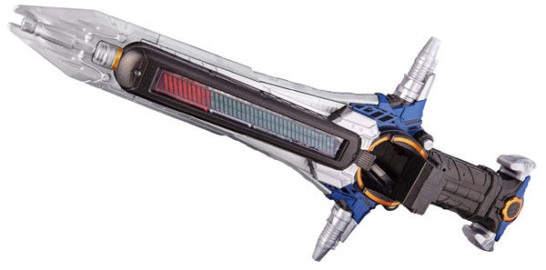 Bandai Knight Build Playing Sword DX Terminator의 현장에서 비디오 게임 남자 손