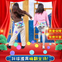 Rooster lays eggs shakes the ball box game group building to expand indoor parent-child fun activities annual meeting throwing table tennis props