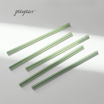 Jinyi stationery triangular aluminum ruler multifunctional scale high precision measurement scale creative student stationery hipster aluminum alloy triangular ruler small ruler 15cm