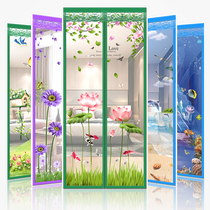 Velcro anti-mosquito curtain curtain yarn curtain magnetic anti-mosquito yarn door net self-adhesive magnet sand door anti-mosquito sand window gauze net