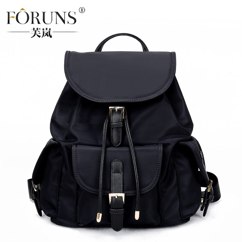 FORUNS New Small Backpack Nylon Shoulder Bag Woman Korean Leisure Mini Canvas Woman Bag Oxford Bag