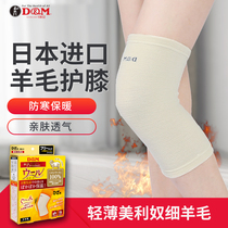 Japanese DM knee cover cold riding running Anti old cold leg Winter Men warm joint female wool elderly