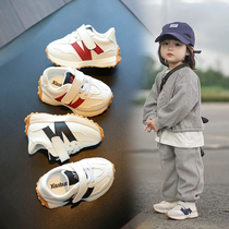 Baby girl shoes toddler shoes boys soft bottom baby plus velvet cotton shoes children sneakers women's shoes winter