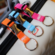 Travel luggage safety fixing strap backpack external strap packing belt luggage luggage strap metal buckle