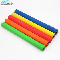 Track and field competition standard baton stainless steel baton 30cm sponge transfer Rod 5 sets