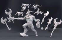 MMM studio Bafu super multi-form special war chess board game 3D printing model STL hand-made high-precision files