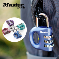 Master Lock Master Lock backpack suitcase zinc alloy password padlock mini suitcase travel bag Lock