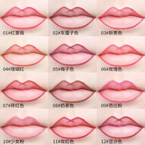 Lip liner waterproof durable non-stick cup non-fading lipstick stroke lip pen matte fog hook line easy coloring