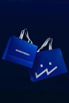 Customized portable paper bag bag gift bag garment bag advertising bag packing box custom