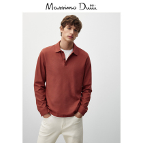 Massimo Dutti Men's Cotton Mesh Men's Casual Top POLO 00709283701
