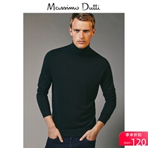 Spring   Summer Discounts Massimo Dutti Mens Cotton Turtleneck Sweater 00932324501