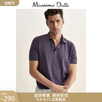 New Special Massimo Dutti Mens POLO Shirts Short Sleeve Cotton Mens Knitting 00901420603