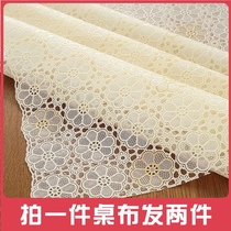 Tablecloth waterproof anti-oil disposable PVC table ins Wind Nordic coffee table table mat desk high-grade net red