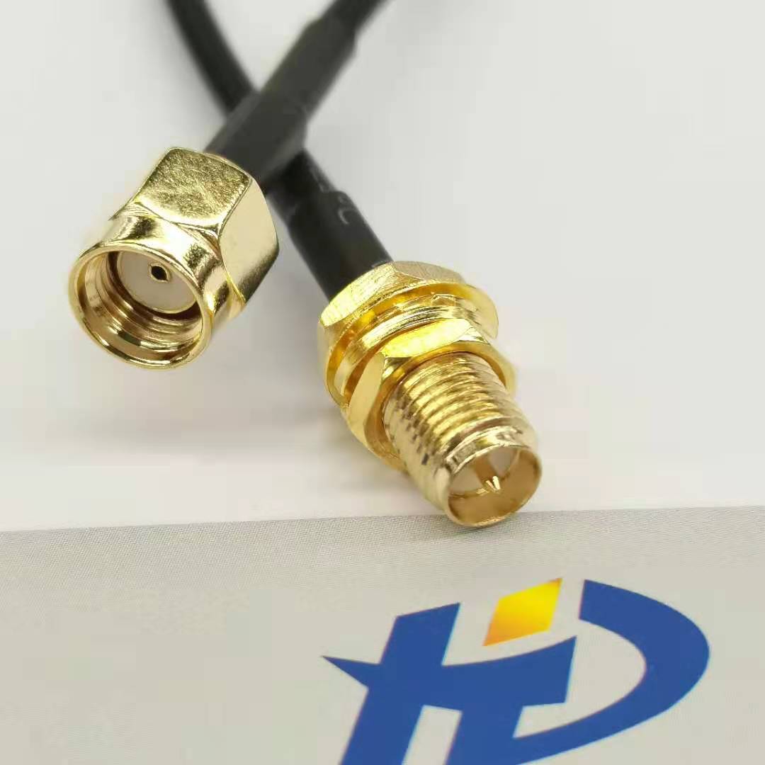 SMA-KY11 dental female needle in-head to SMA-K1.5 male female needle RF coaxial 50-1.5 RG174 line