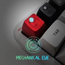 M7 Mechanical Pupil Personality Creative Keycap Customized Aluminum Alloy Anode Metal Transparent Resin SA Height