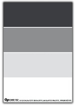 Sweden QPcard 102 Kubica 4-color paint color card Gray card professional photography white balance color correction