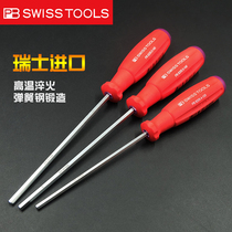 Imported Swiss pb Allen Wrench Single Industrial Grade Straight Handle Metric Hexagon Screwdriver 8205