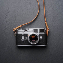 Mrstone imported vegetable tanned leather camera shoulder strap hand-wound oblique cross Japanese micro SLR strap lanyard
