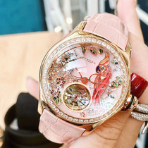 Ryvtegi Machinery Watch Ladies Watch Women Watch Fashion Trends Inlaid Drill Belt Waterproof 2021 New 3D Parrot