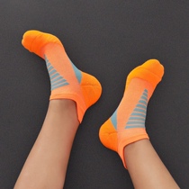 Professional sports socks men's socks towel bottom running socks sweat absorbent non-slip shallow mouth deodorant men's and women's mid-barrel basketball socks