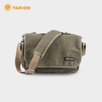 TARION Camera bag Shoulder photography bag crossbody Canon Professional portable retro micro-single anti-backpack