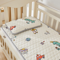 Baby mattress summer baby kindergarten nap soft mat childrens splicing bed latex pad thin Four Seasons Universal