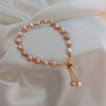 Lao Feng Xiangyun baroque natural pearl best friend bracelet bracelet string light luxury high-end sense wild 2021 new summer