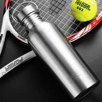 Single-layer stainless steel sports kettle large capacity cold water cup outdoor military fan kettle portable lettering custom printed LOGO