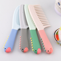 Comb female portable hairdresser comb big tooth comb portable cute girl heart comb hair mid-tooth fine-toothed Lady long hair Special