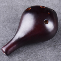 Ocarina 6-hole beginner Alto C tone 6-hole aC professional pottery Xun Porcelain flute Childrens students Introductory instrument music