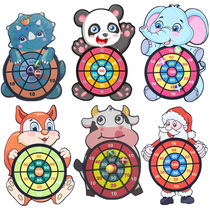 Portable childrens dart board sticky ball target throwing sticky ball male and girl parent-child outdoor indoor toy