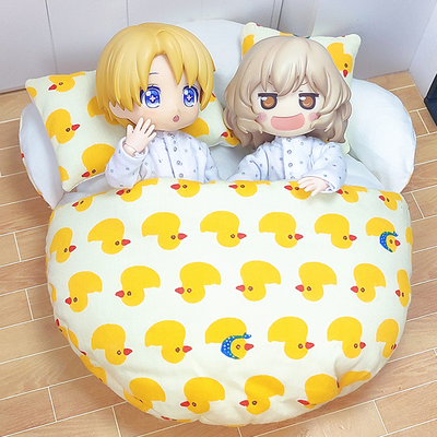 taobao agent OB11 Sleeping bag round baby bed product 12 points BJD OB11 GSC UFDOLL vegetarian baby can be available