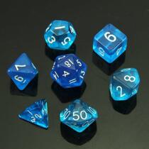 10 D12 D20 DRAGONS DD MTG RPG Poly Dice Board Game Set CAS