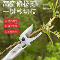 High Branches Cut garden telescopic high-altitude cut pruned branches Scissors Branches Cut of fruit trees Lengthened Saw Tree Pruner Tools