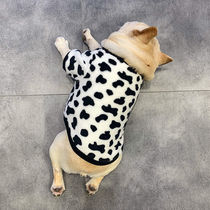 Autumn and winter firewood dog method pit bull dog plush pajamas pet dog clothes Teddy Koji fighting Bagou fat dog keep warm