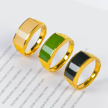 黄金和田玉戒指-黄金和田玉戒指促销价格、黄金和田玉戒指品牌- 淘宝