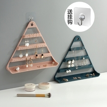 Hanging earrings jewelry storage rack hanging wall-mounted necklace wall-mounted childrens hair accessories hair stud earrings display shelf