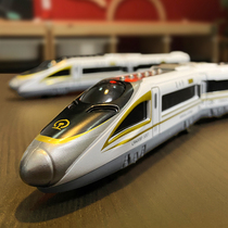 3-year-old childrens urban transportation bus high-speed rail train toy model high-speed rail revival No return car magnetic