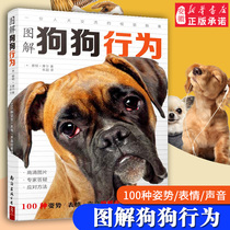 Illustrated Dog Behavior: Interpretation of 100 Postures-Expressions-sounds Dog training books Dog parenting training books Dog training dog tutorial books Dog training dog books Daquan books produced by Zhongyuan