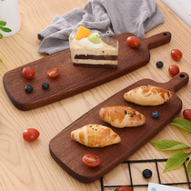 Wusandalwood cutting board cutting board steak bread pizza board baby food supplement table Sabili tray solid wood cutting board