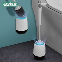  Bosheng no dead angle toilet brush toilet brush Silicone artifact Wall-mounted bathroom household cleaning wall-mounted