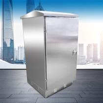 Outdoor network Cabinet stainless steel 1 2 meters outdoor floor-to-ceiling waterproof tank power amplifier cabinet 24u exchange monitoring equipment box