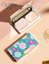 Kating Saffiano Flower Want Honey Powder Cake Make-up Foundation Oil Long-lasting Concealer Waterproof Brightening Repair Dual-purpose Moisture