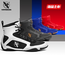 HAYABUSA HAYABUSA boxing shoes Mens and womens wrestling shoes Sanda shoes High-top boots Professional competition fighting shoes sneakers
