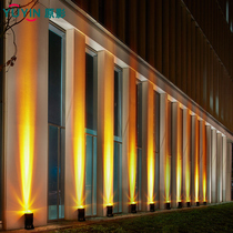 A beam of light spot light outdoor spot light Waterproof wall washer Hotel club LED flood light wall super bright exterior wall light