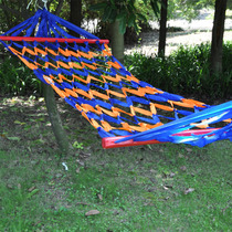 Outdoor Hammock Creative Mesh Nylon Rope Camping Single Adult Mesh Bed Indoor Children Swing Grid
