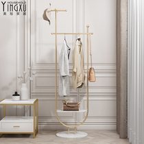 Yingxu original design Simple modern marble hanger Floor-to-ceiling bedroom creative light luxury floor-to-ceiling coat rack