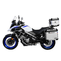 Suitable for Suzuki DL650 three box side box aluminum alloy tail box 650 upper and lower bumper bumper modified accessories adventure
