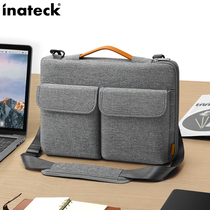 inateck computer shoulder bag for MAC13 3 Apple PRO13 Lenovo small new AIR Huawei 14XPRO Lenovo yoga14S millet 360 degrees protection